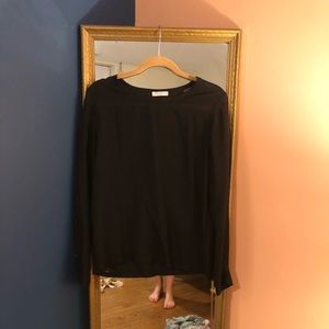 Equipment Sheer Silk Blouse